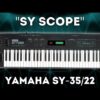 Yamaha SY22 Vektorsynth mit Manual und Netzteil