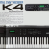 16bit Digital Synth KAWAI K4: Top Zustand Rarität